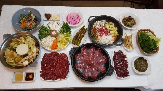 무안 음식 한상 차림/사진=무안군