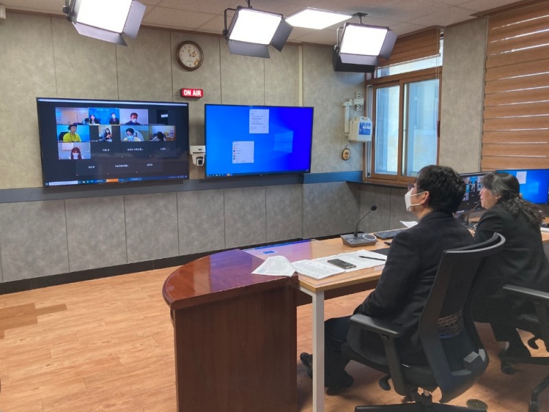 제주도교육청, 중·고등학교 행복교실 업무담당자 협의회 비대면 개최