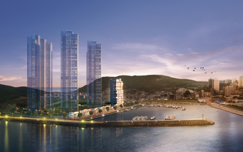 대우건설, 부산 오션시티 푸르지오 레지던스 분양