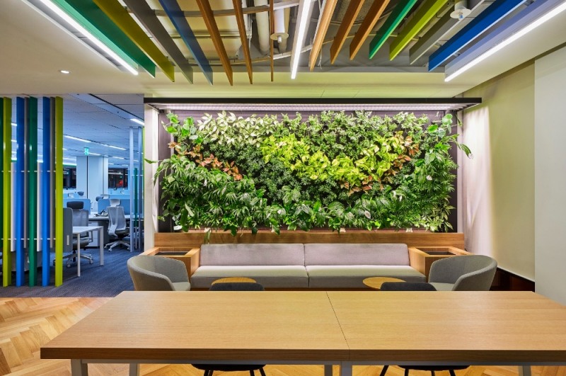 넵스, 그린월 도입으로 ‘스마트 그린 오피스’ 시대 연다