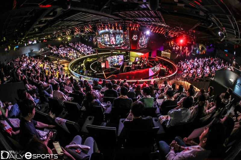 LCK가 열리는 롤파크.