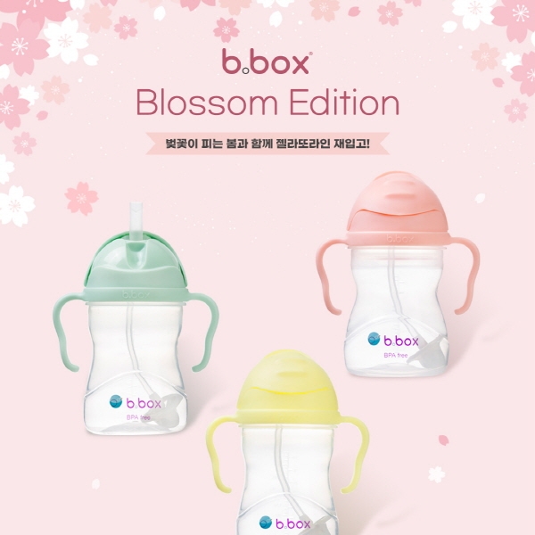 비박스, 젤라또 빨대컵 재입고 기념 블라썸 프로모션 진행