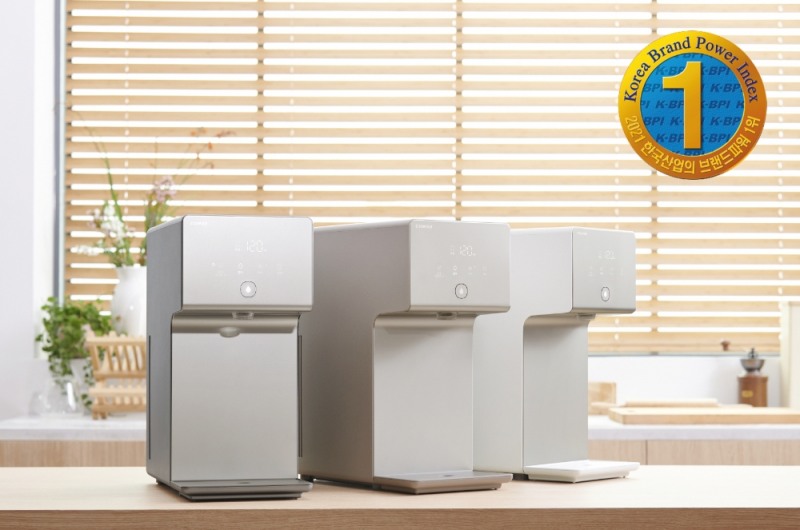 코웨이 정수기 '한국산업의 브랜드파워' 1위 선정