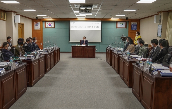 목포시 노인일자리 수행기관 간담회/사진=목포시