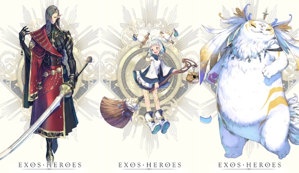 라인게임즈, '엑소스 히어로즈’ 신규 국가 페다스와 영웅 3종 공개