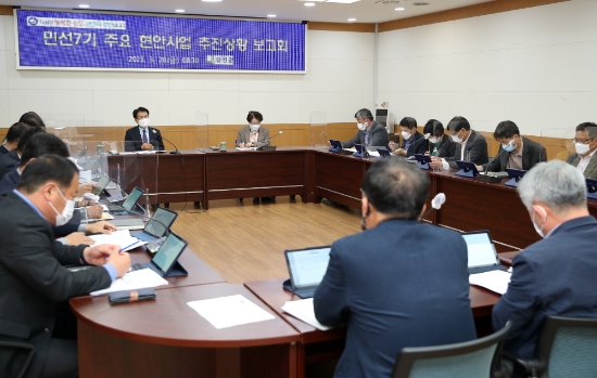 강진군 주요 현안사업 추진상황 보고회/사진=강진군