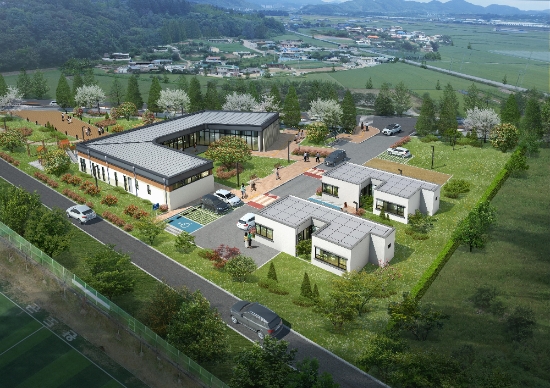 완도군 스마트 치유마을 조감도./사진=완도군