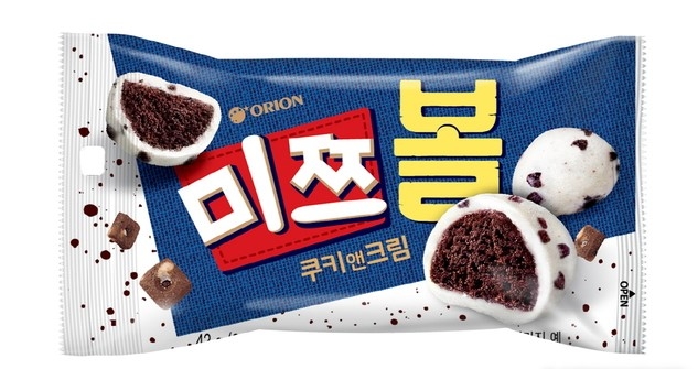 오리온, 초코칩 토핑 '미쯔볼 쿠키앤크림' 출시