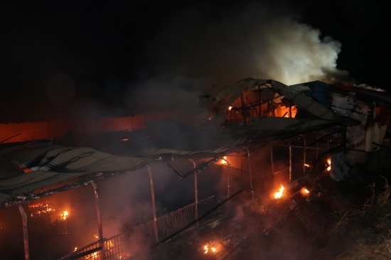 축사화재/사진=무안소방서