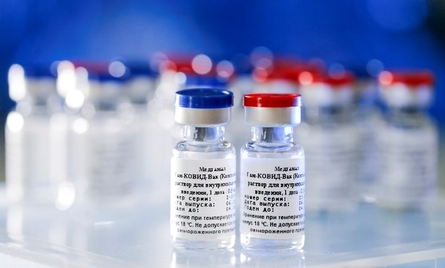 러시아스푸트니크V 코로나19 백신.