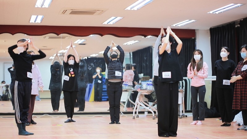 사진=‘특수초등분야 무용예술교육 온라인 콘텐츠 교수법’ 소규모 집중 연수 수업 현장