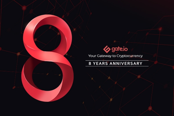 게이트아이오(Gate.io) 설립 8주년 맞이 이벤트 진행