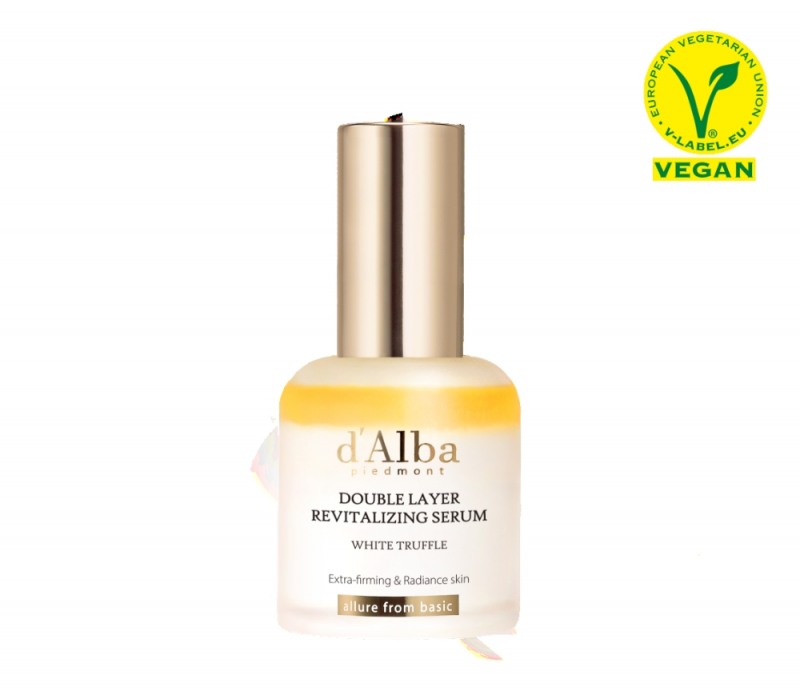 달바의 ‘화이트 트러플 더블 레이어 리바이탈 라이징 세럼’