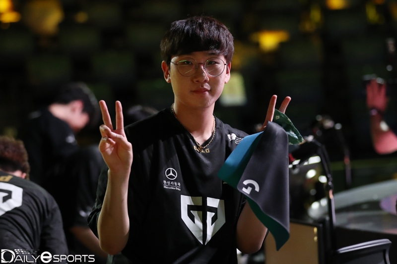 젠지 e스포츠의 원거리 딜러 '룰러' 박재혁.