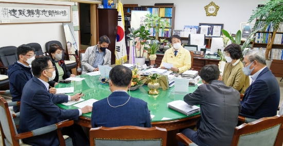 의장단 회의/사진=순천시의회