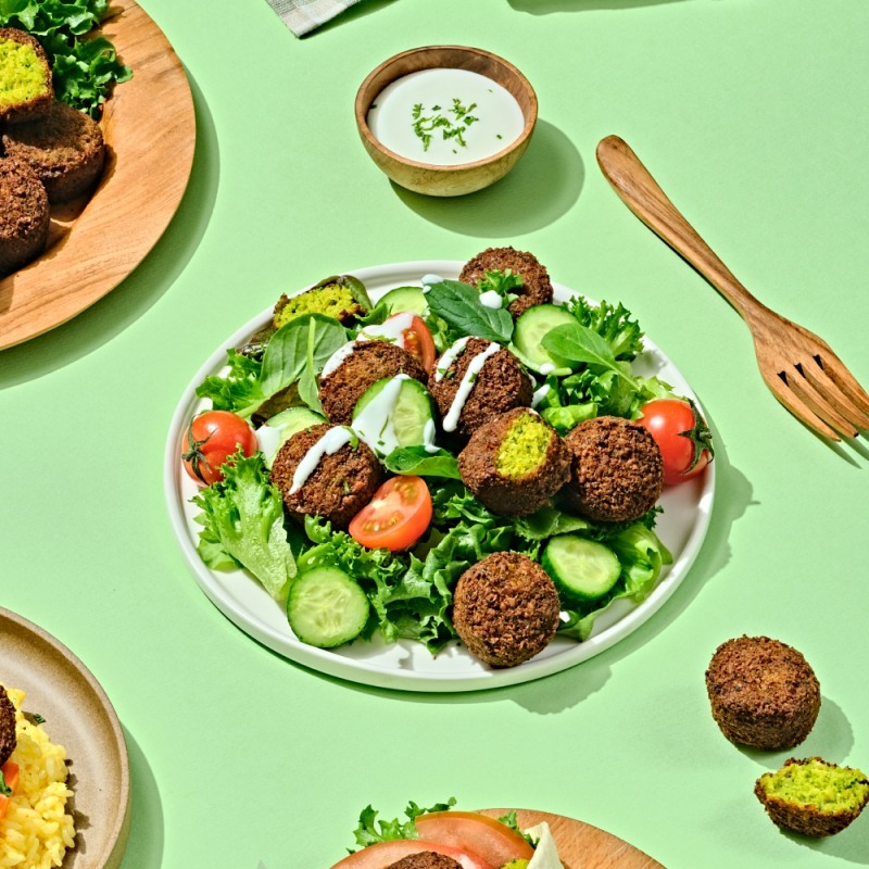 인테이크, 식물성 대체육 제품 ‘팔라펠 & 후무스’ 출시