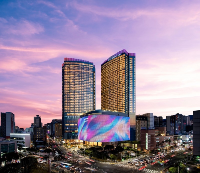 롯데관광개발 제주드림타워 전경