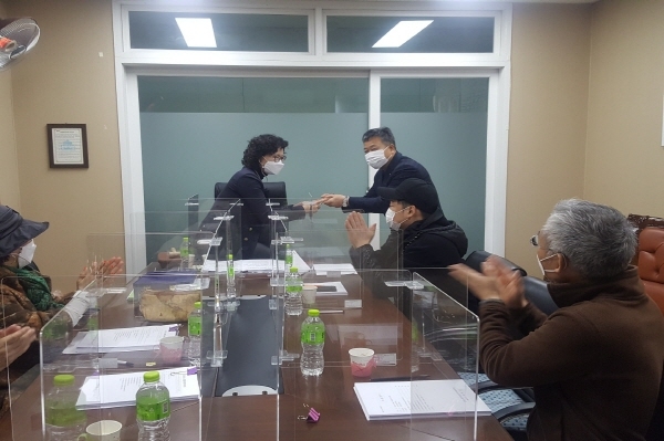 대명종합건설, 북서울꿈의숲대명루첸아파트 입주대표회로부터 감사패 받아
