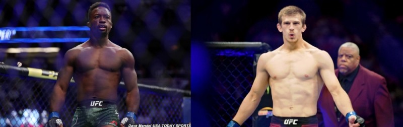 무패의 페더급 신성 유서프(왼쪽)와 앨런