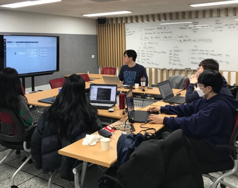 클라우드· 블록체인 프로젝트 2020년 수업모습
