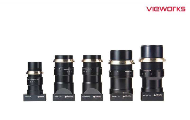 뷰웍스-슈나이더 공동개발 산업용 렌즈 ‘VEO 시리즈’