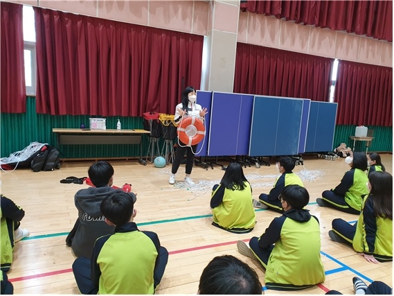 대전학생해양수련원, '학교로 찾아가는 수상안전교육' 실시