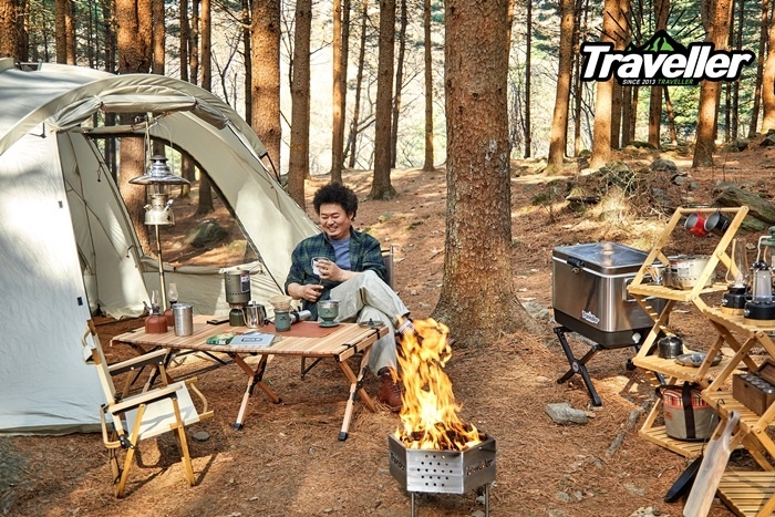 복합 레저용품 전문점 '트래블러 캠핑', 전속모델로 윤택 Pick