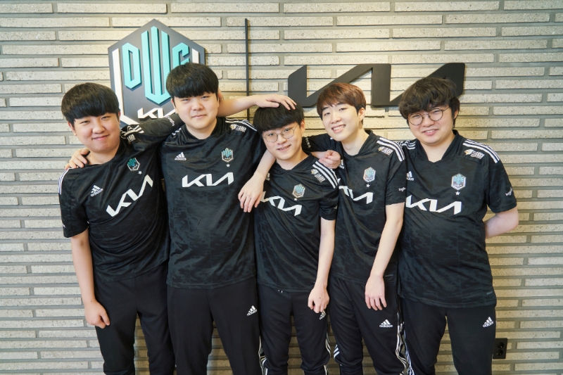 MSI 2021에 LCK 대표로 참가하는 담원 기아(사진=담원 기아 제공).