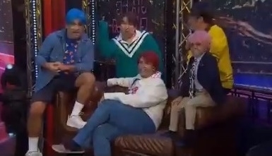 칠레 코미디쇼 '미바리오'. 2021.04.14. (사진 = BTS칠레 트위터 캡처)