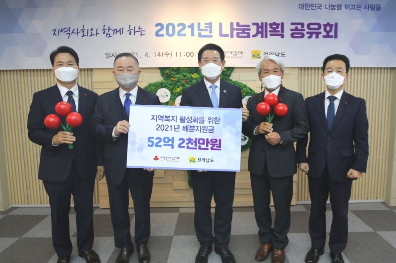 사랑의열매, 전국지회에 651억원 배분금 지원