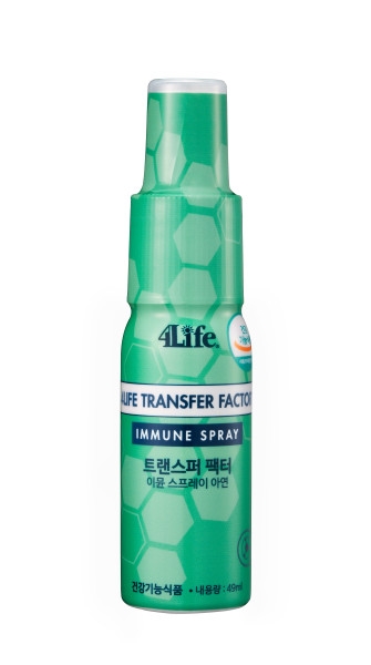간편하게 입안에 뿌려서 섭취하는 '트랜스퍼 팩터 이뮨 스프레이 아연' 출시