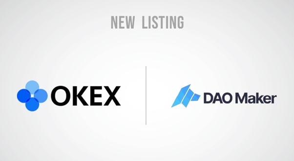OKEx(오케이엑스), 다오 메이커 네트워크 19시 USDT 마켓 상장