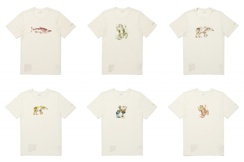 컬럼비아 ‘지구의 날 그래픽 티셔츠’