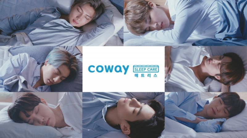 코웨이, 방탄소년단 광고 유튜브 조회수 1,000만 뷰 돌파