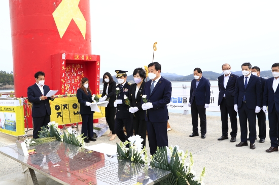 진도군, ‘세월호 참사 7주기’ 추모 행사/사진=진도군