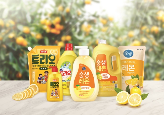 애경, 제주산 레몬 껍질서 추출한 원료 도입