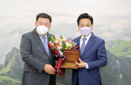 영암군, 대한전문건설협회 감사패 수상/사진=영암군