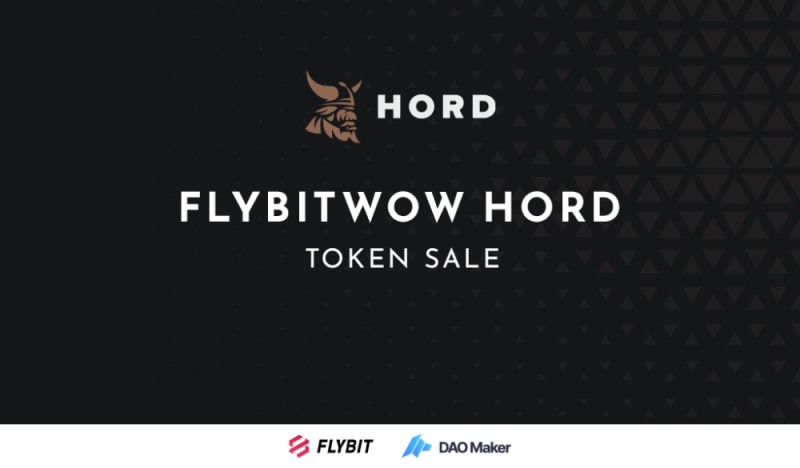 플라이빗, 호드(HORD) 토큰 세일 진행