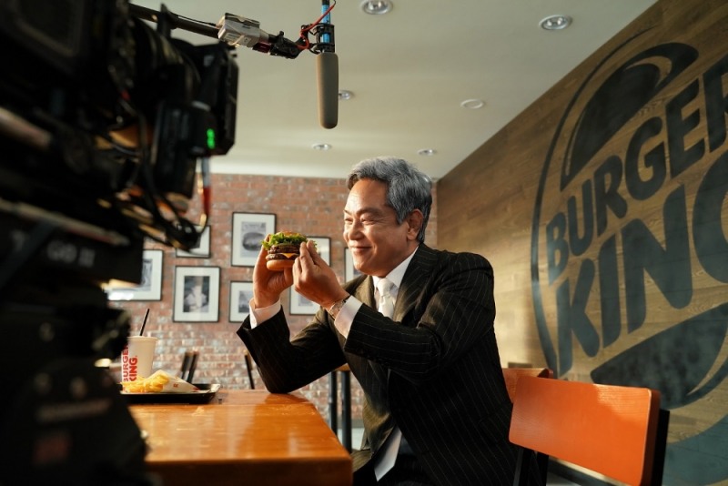 버거킹 ‘올데이킹’ 광고 모델로 배우 김영철 발탁