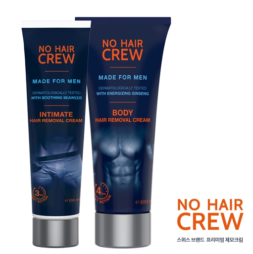스위스 제모크림 ‘노헤어크루(NO HAIR CREW)’, 셀프용 제모크림 출시