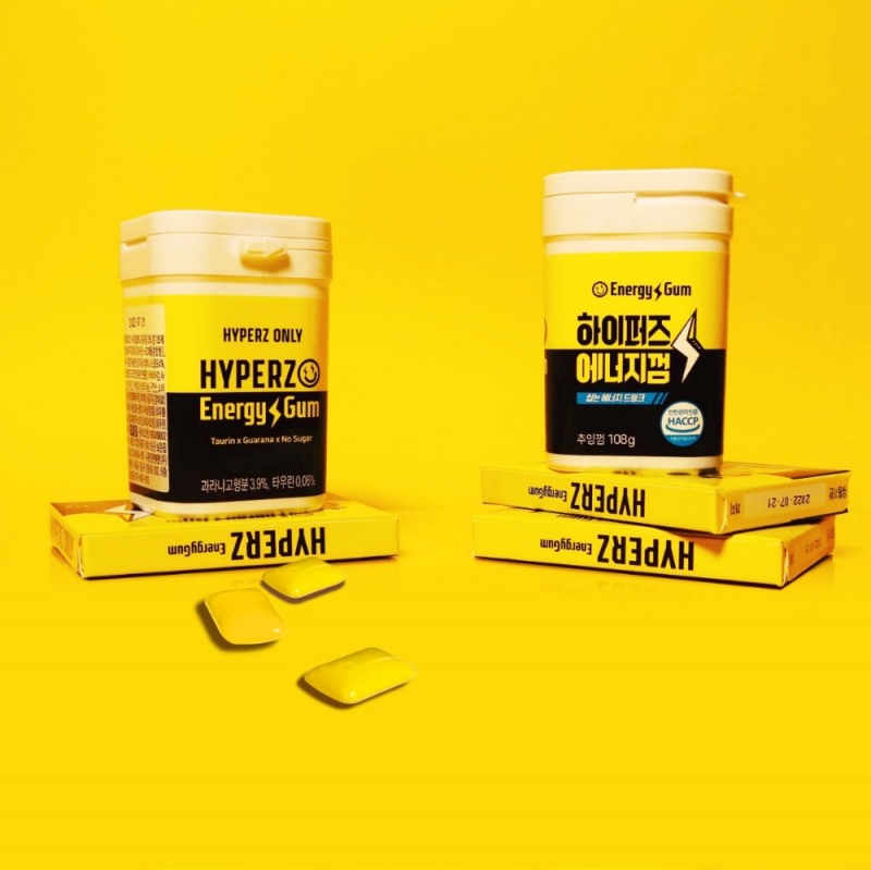만세벤처스, 씹는 에너지드링크 ‘하이퍼즈 에너지껌’ 런칭