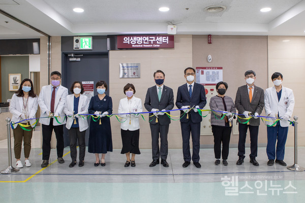 고려대안산병원가습기살균제독성평가전담보건센터개소식