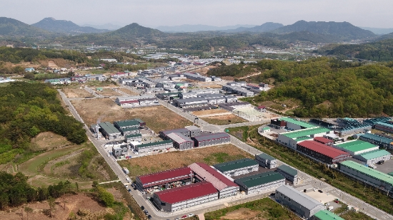 에코하이테크 담양산업단지 전경./사진=담양군