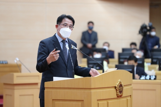 전남도의회 박문옥 의원(목포1, 기획행정위원장) 도정질문/사진=전남도의회