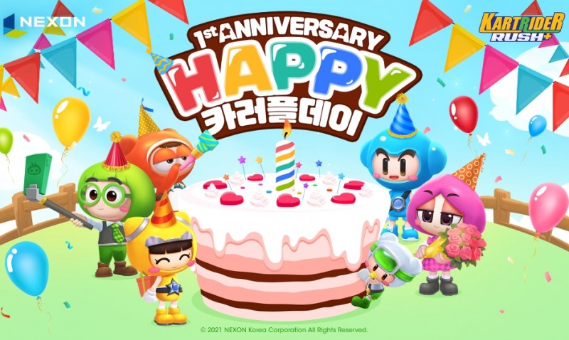 넥슨, 카트라이더 러쉬플러스 1주년 온라인 페스티벌 5월 5일 개최