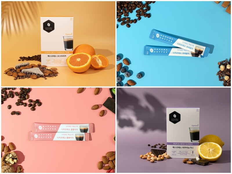 홈카페용품 하바나커피, 에스프레소&디카프레소 액상커피 선보여