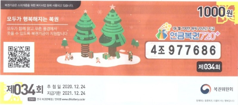 암치료 환자 복권당첨 사연 "장기기증 아들이 준 선물"