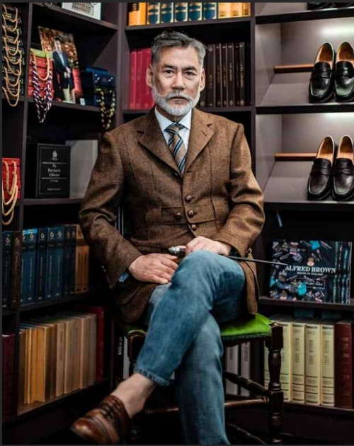 지역 출신 시니어 모델 한성택 씨