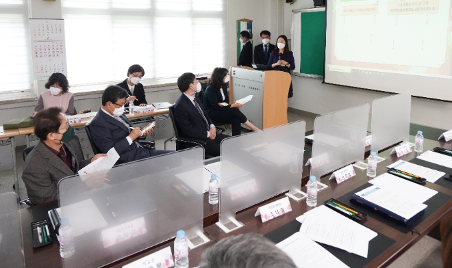 서울 원격수업 지원 플랫폼 운영 학교 현장방문 / 사진제공=서울시교육청