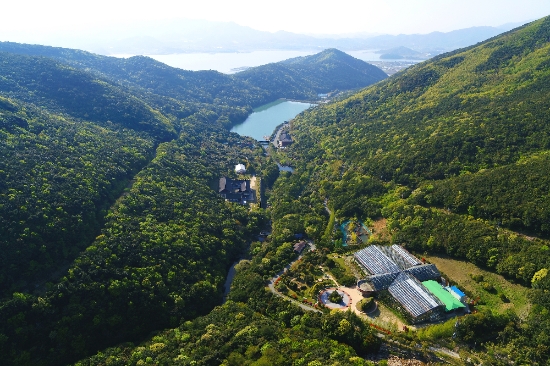 완도수목원 전경./사진=완도군